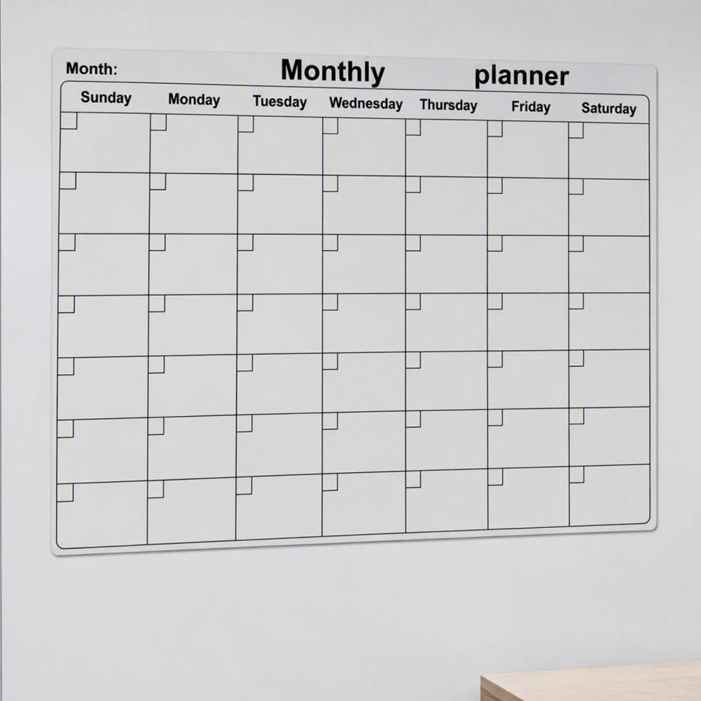 Dry Erase Magnetic Calendar Fo - Magnetic Whiteboard Calendar 评论和价格