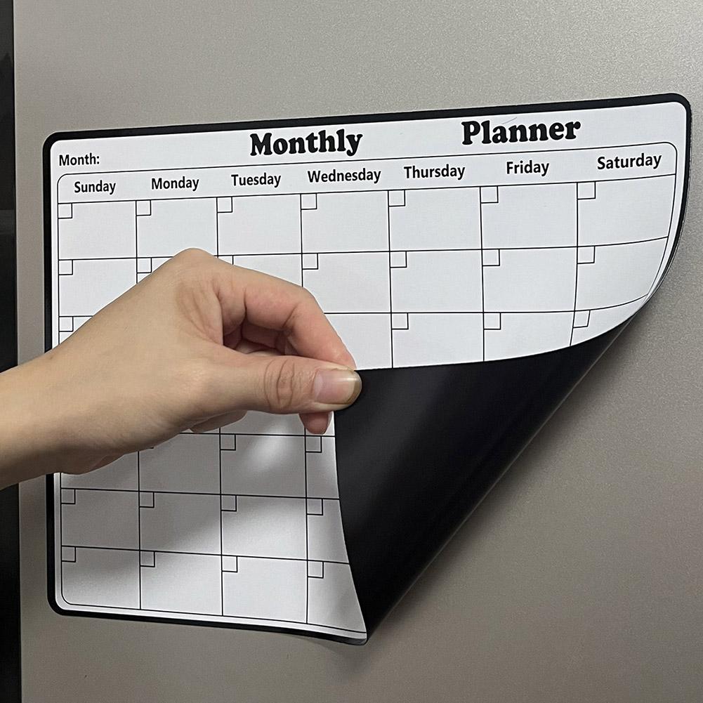 Stylish Magnetic Dry Erase Cal - Magnetic Whiteboard Calendar 评论和价格
