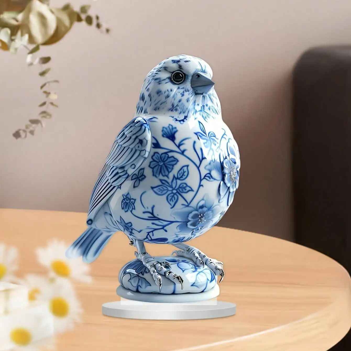 1PCS Charming Simulation Blue  - Office Furniture Hon 评论和价格