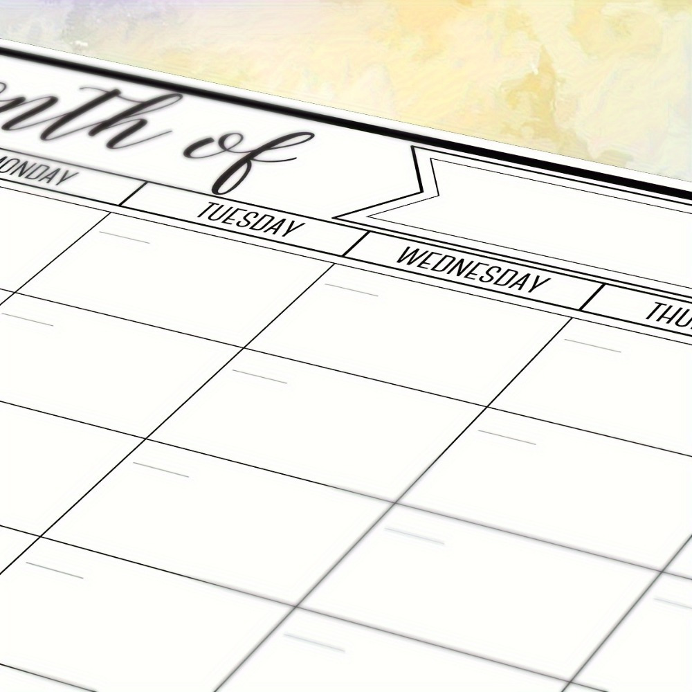 1Pc Magnetic Dry Erase Calenda - Magnetic Whiteboard Calendar 评论和价格
