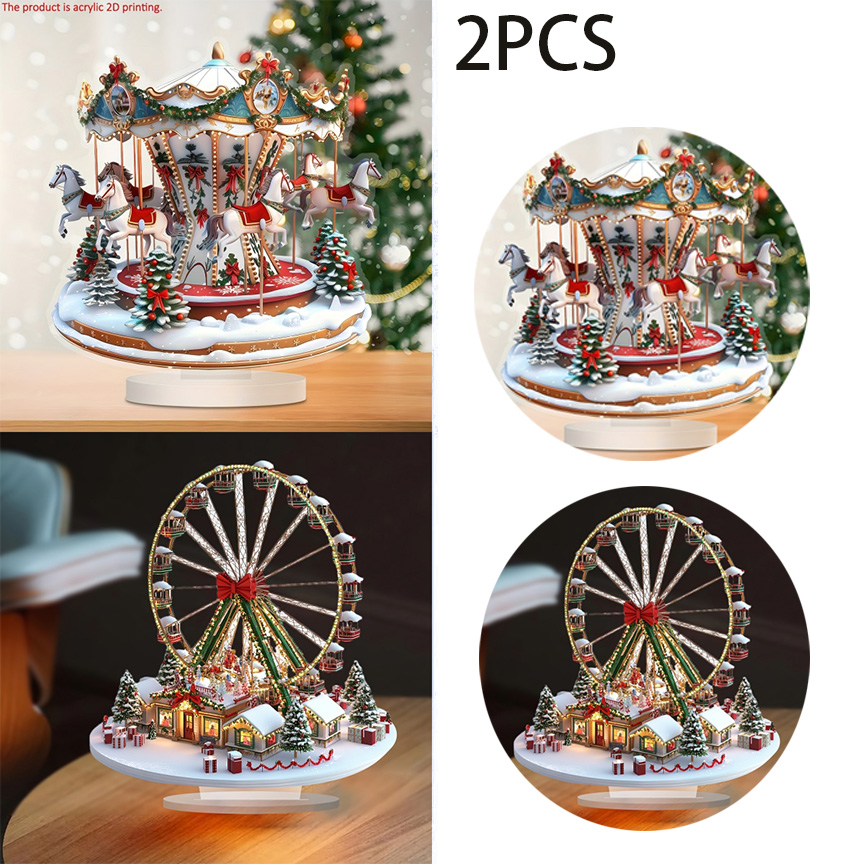 2D Acrylic Ferris Wheel Carous - Office Furniture Hon 评论和价格