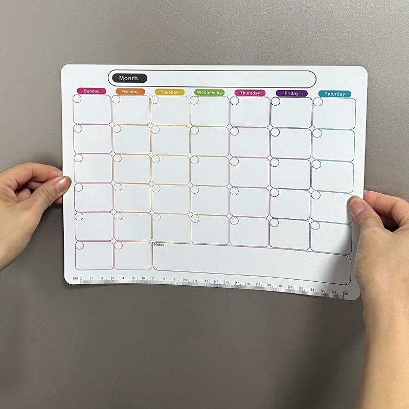 📚 Magnetic Refrigerator Dry Er - Magnetic Whiteboard Calendar 评论和价格